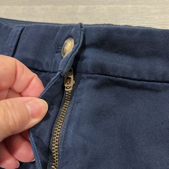 J. Crew Factory bo201 Navy 7" Classic Chino Short For Women EUC - Picture 6 of 9